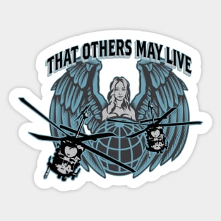 That Others May Live Blue Sticker